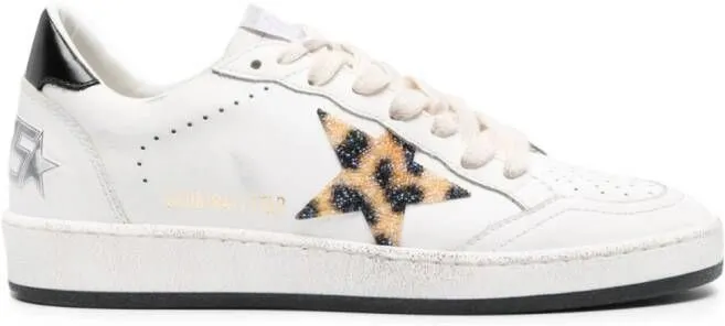 Golden Goose Ball Star leather sneakers White