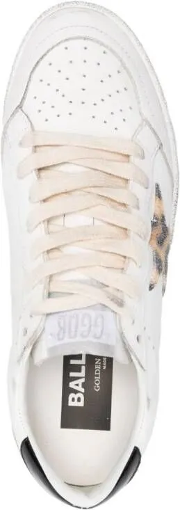 Golden Goose Ball Star leather sneakers White