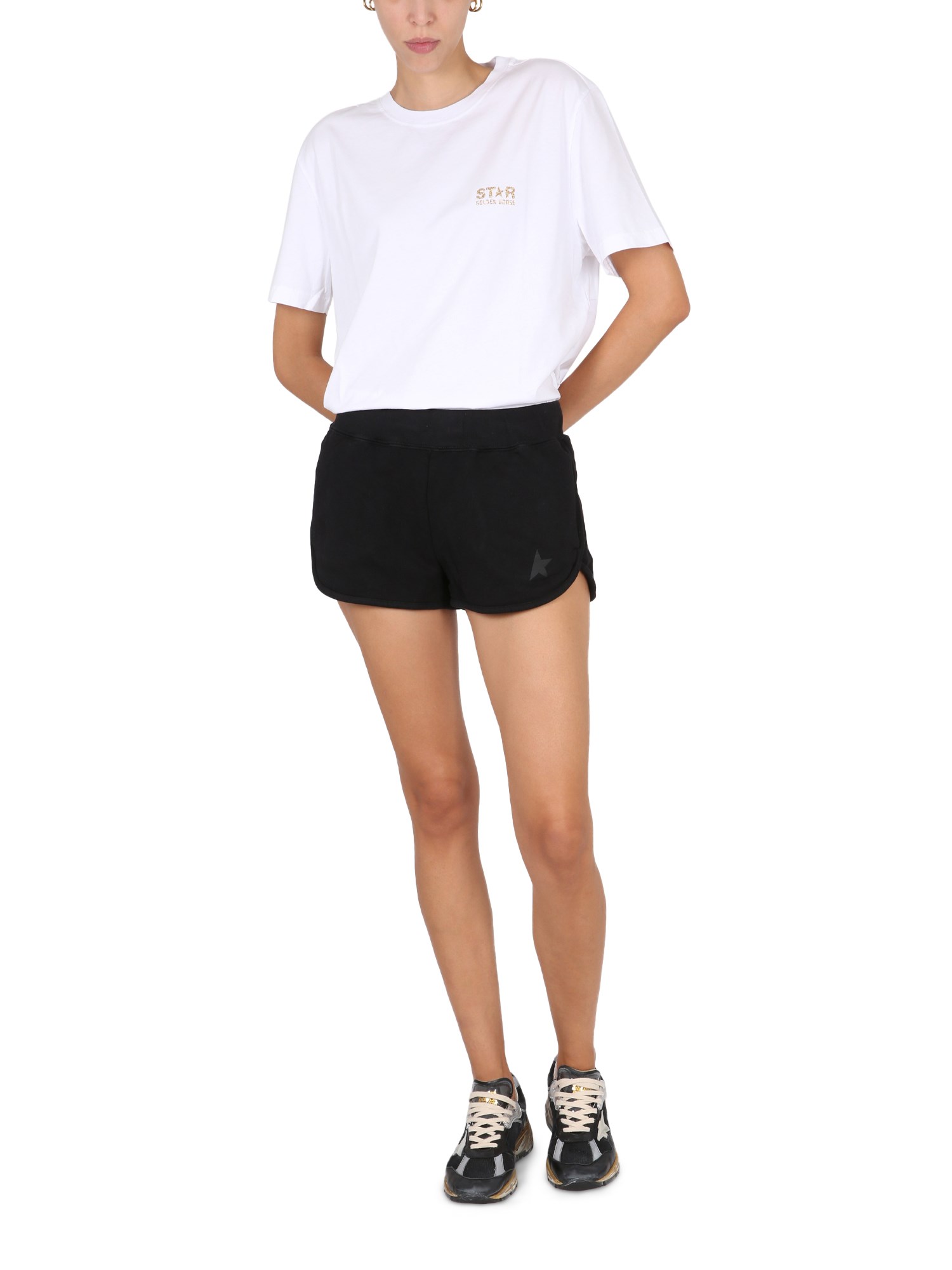 GOLDEN GOOSE    COTTON DIANA SHORTS