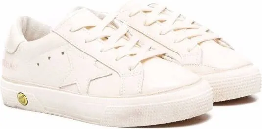 Golden Goose Kids Superstar low-top sneakers Neutrals