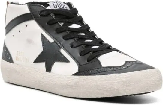 Golden Goose Mid Star high-top sneakers White