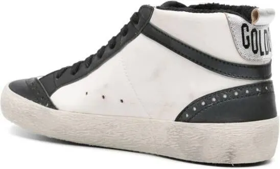 Golden Goose Mid Star high-top sneakers White