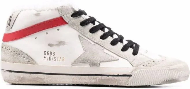 Golden Goose Mid-Star sneakers White