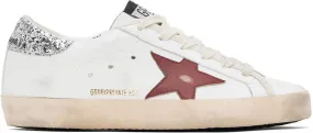 Golden Goose SSENSE Exclusive White Limited Edition Superstar Sneakers