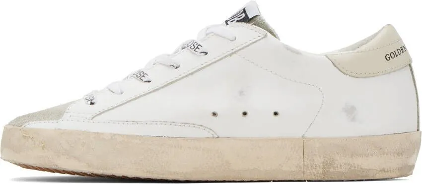 Golden Goose SSENSE Exclusive White Super-Star Sneakers