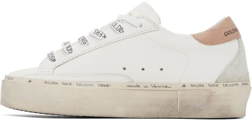 Golden Goose White Hi Star Sneakers