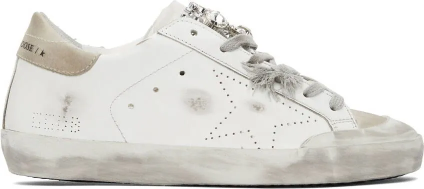 Golden Goose White Super-Star Skate Penstar Sneakers