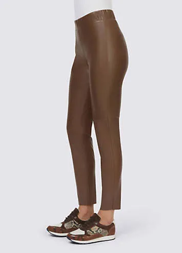 Heine Faux Leather Leggings | Grattan