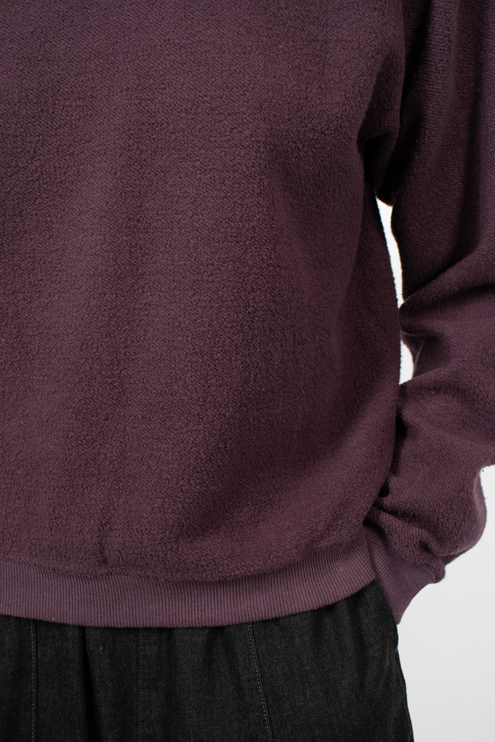 Hina Crew Neck Sweatshirt Plum Perfect