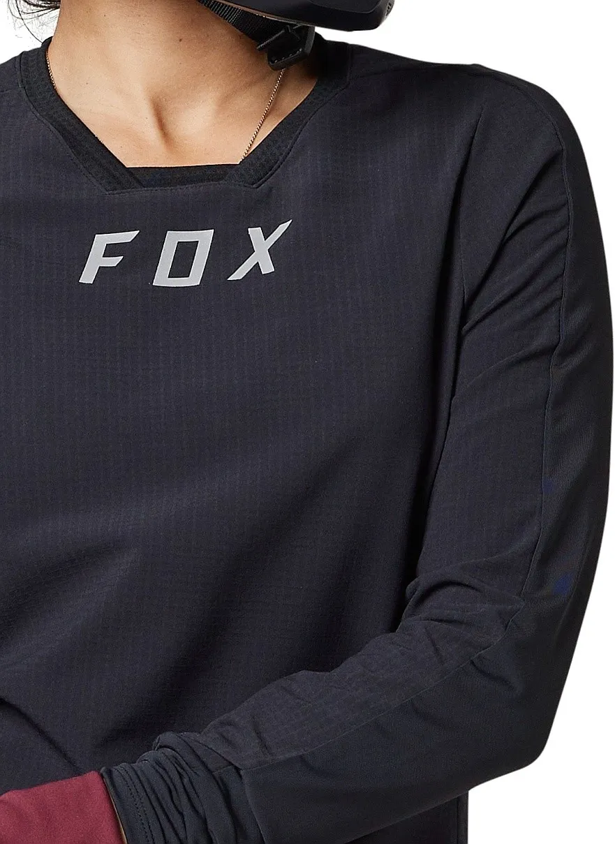 jersey Fox Defend Thermal Jersey LS - Black - women´s