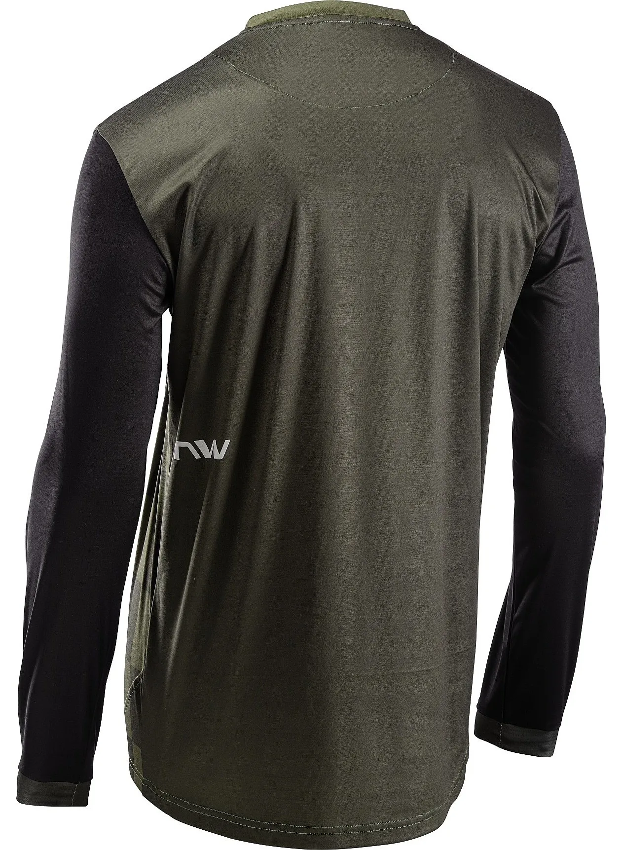 jersey Northwave Sharp Jersey LS - Forest Green/Black - men´s