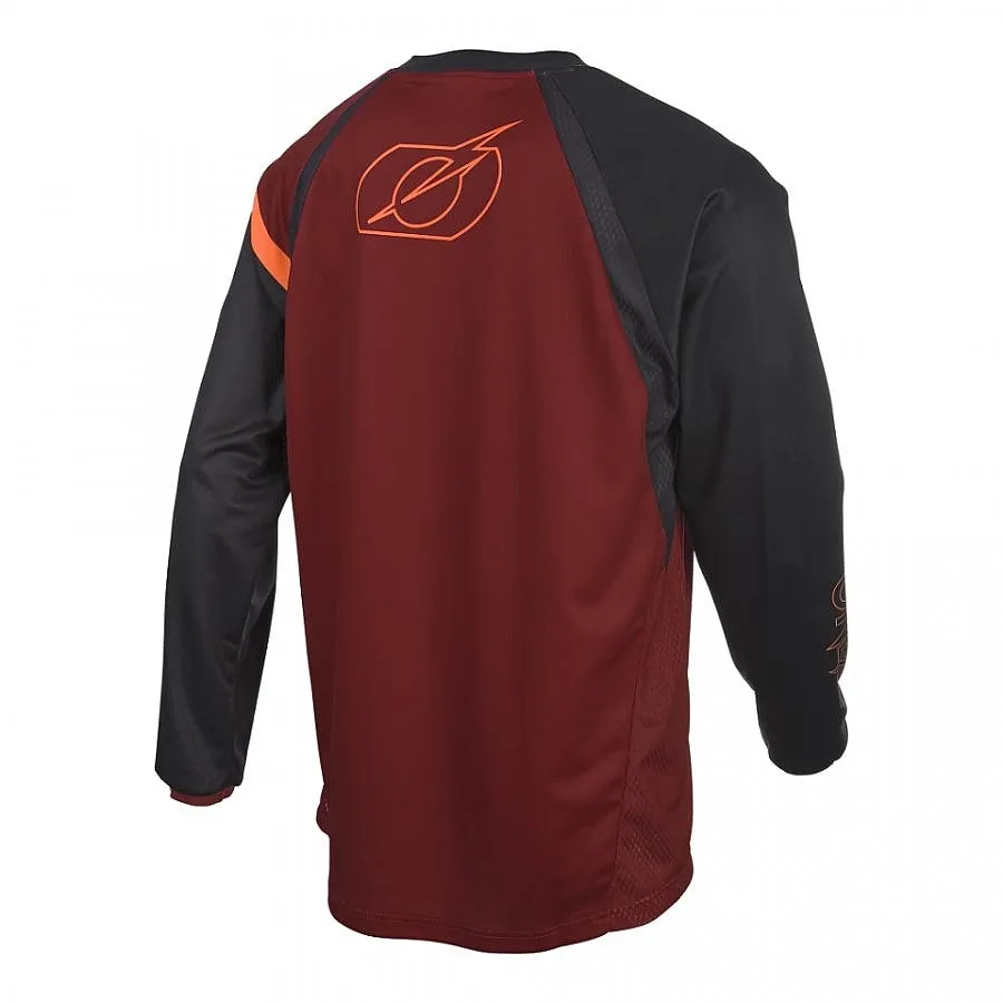 jersey O'Neal Element FR Hybrid LS - Red/Orange - men´s