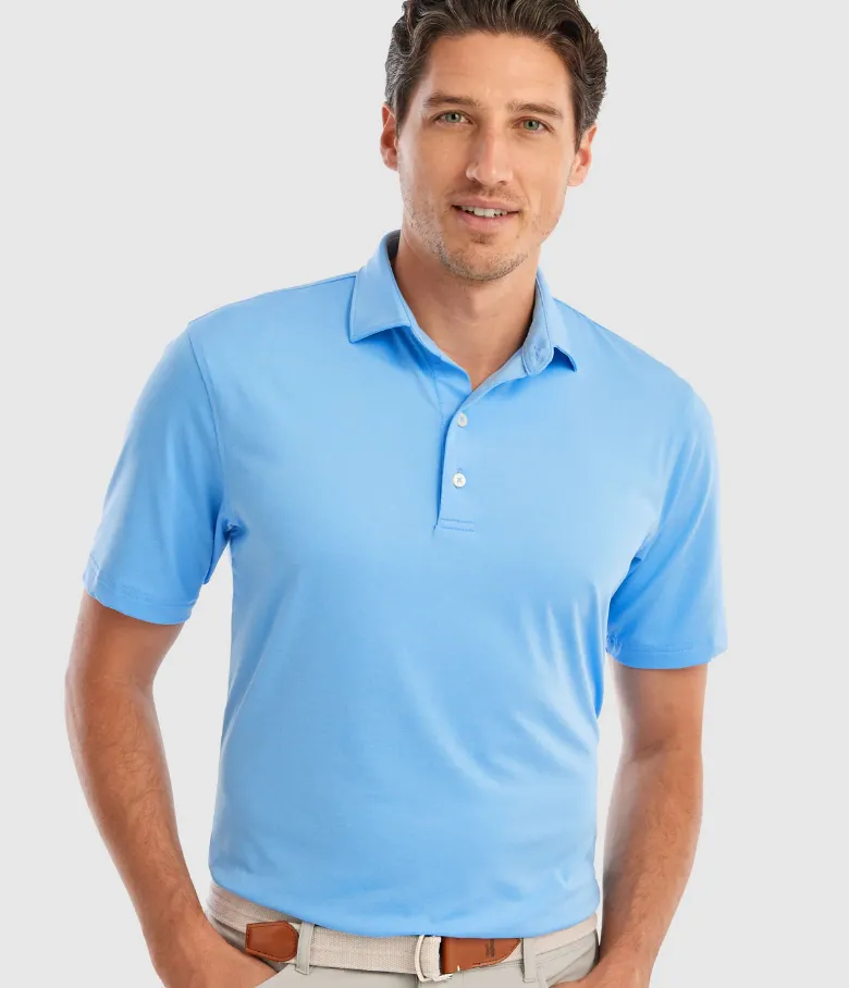 Johnnie-O Birdie Polo - Malibu Blue