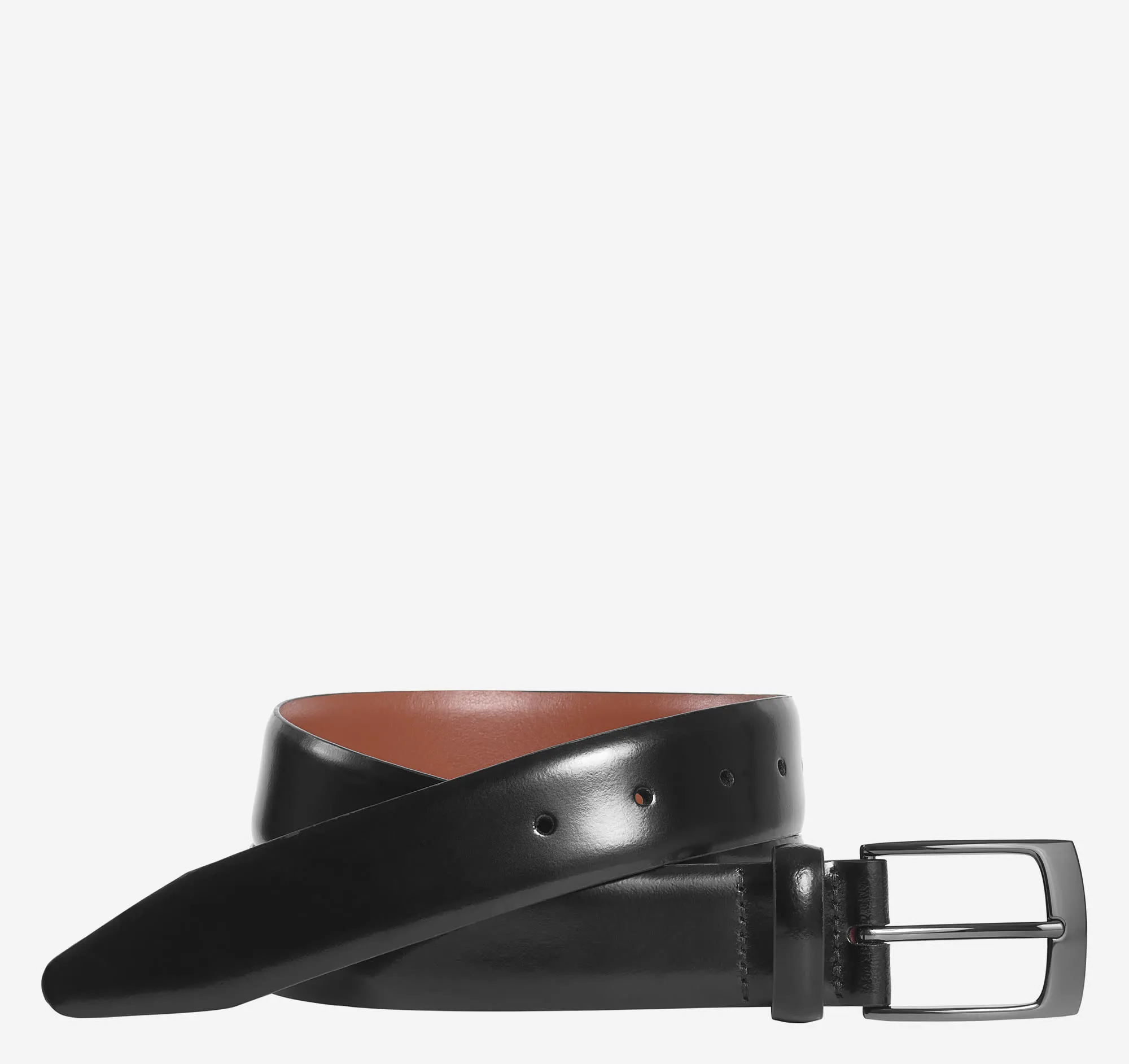 Johnston & Murphy Feather-Edge Dress Belt