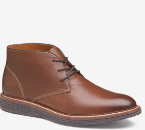 Johnston & Murphy Upton Chukka Tan Full Grain Men's