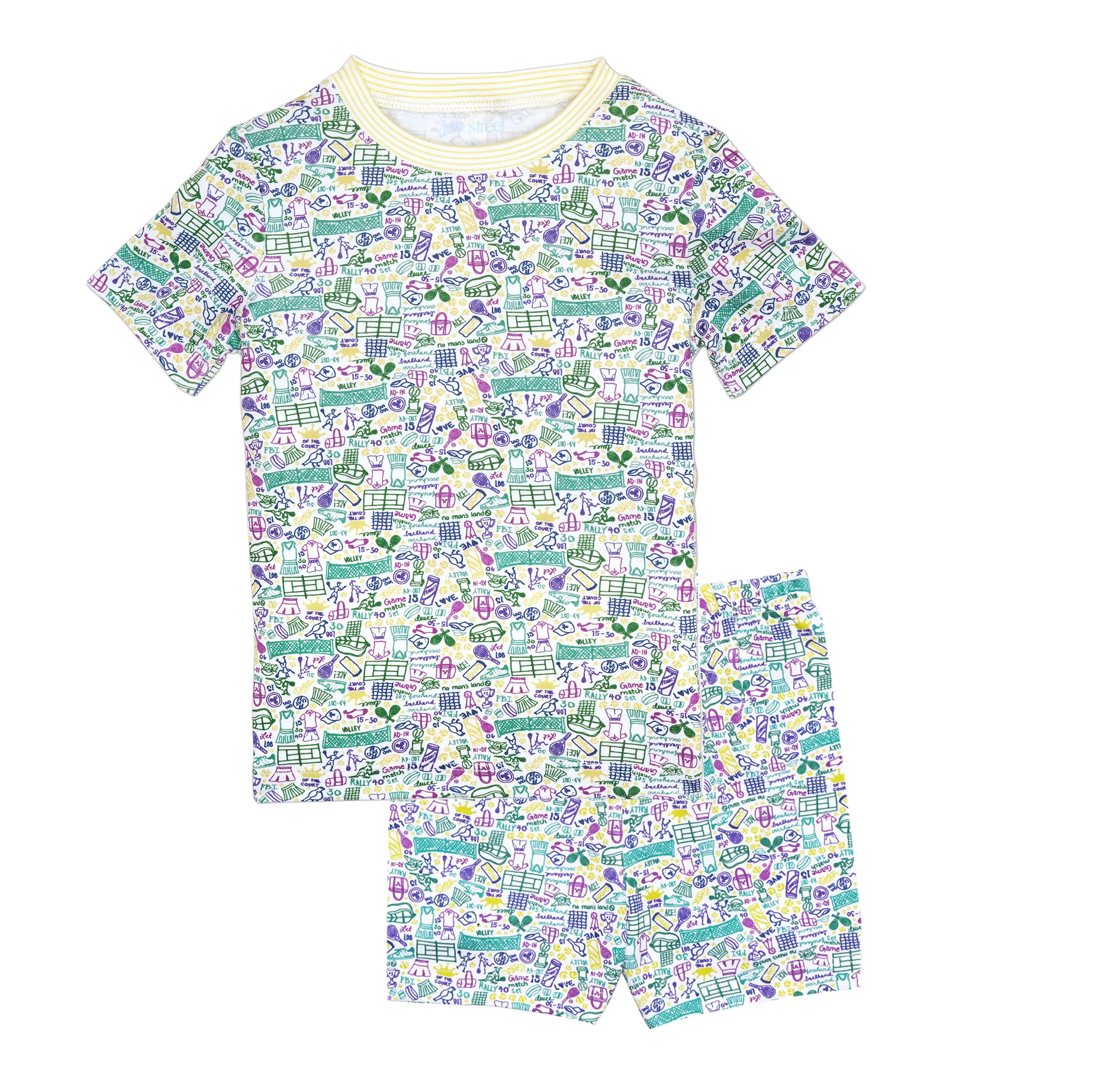 Joy Street Tennis Short Pajamas