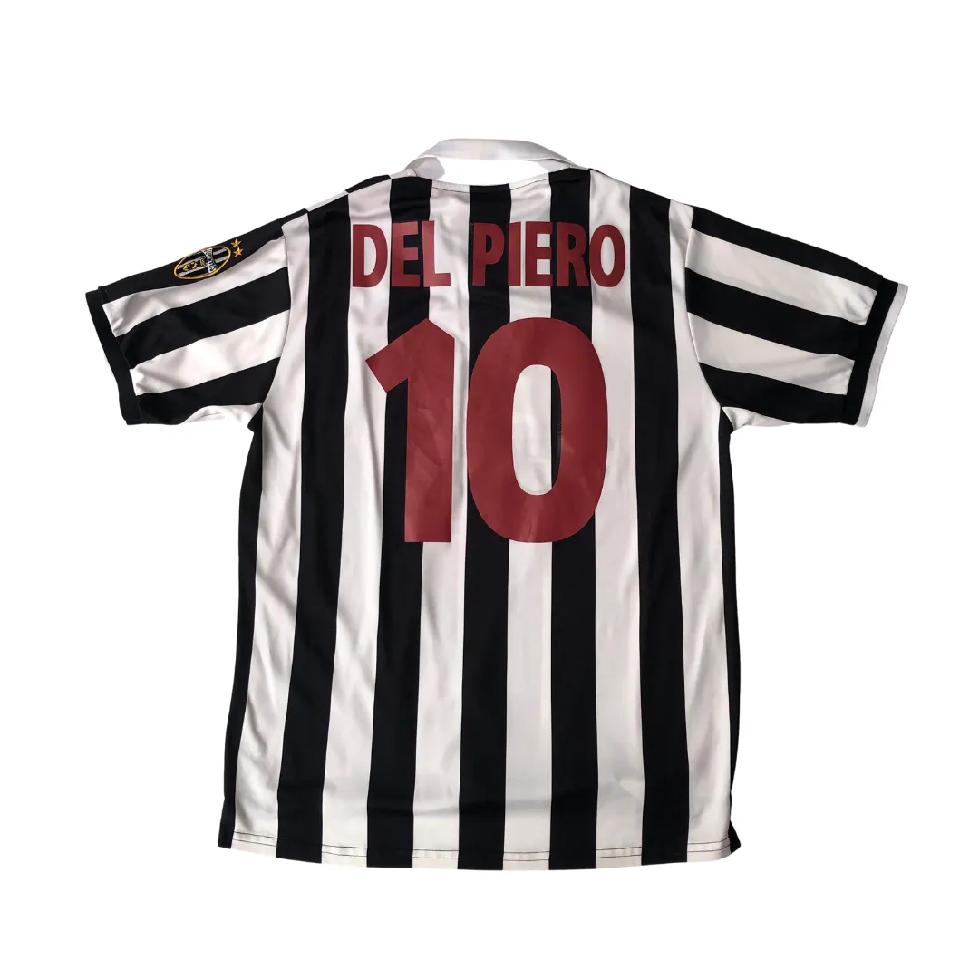 Juventus Del Piero Original Kappa 1998/1999 Home Vintage Football Shirt Large