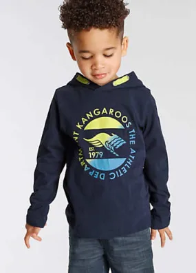 KangaROOS Kids Long Sleeve Hooded Shirt