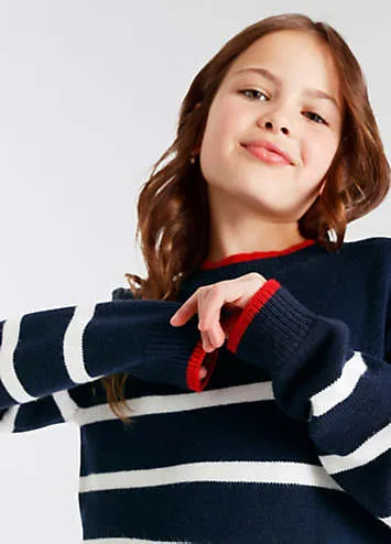 KangaROOS Kids Stripe Knit Jumper | Grattan