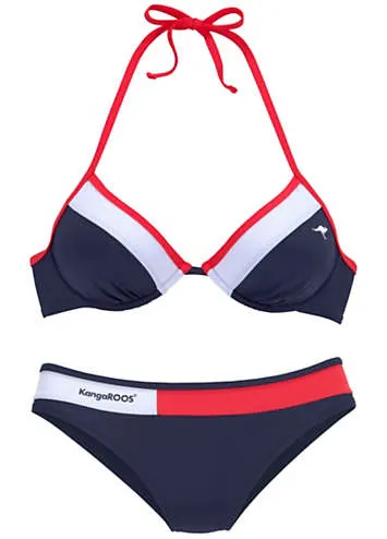 KangaROOS Underwired Halterneck Bikini | Grattan