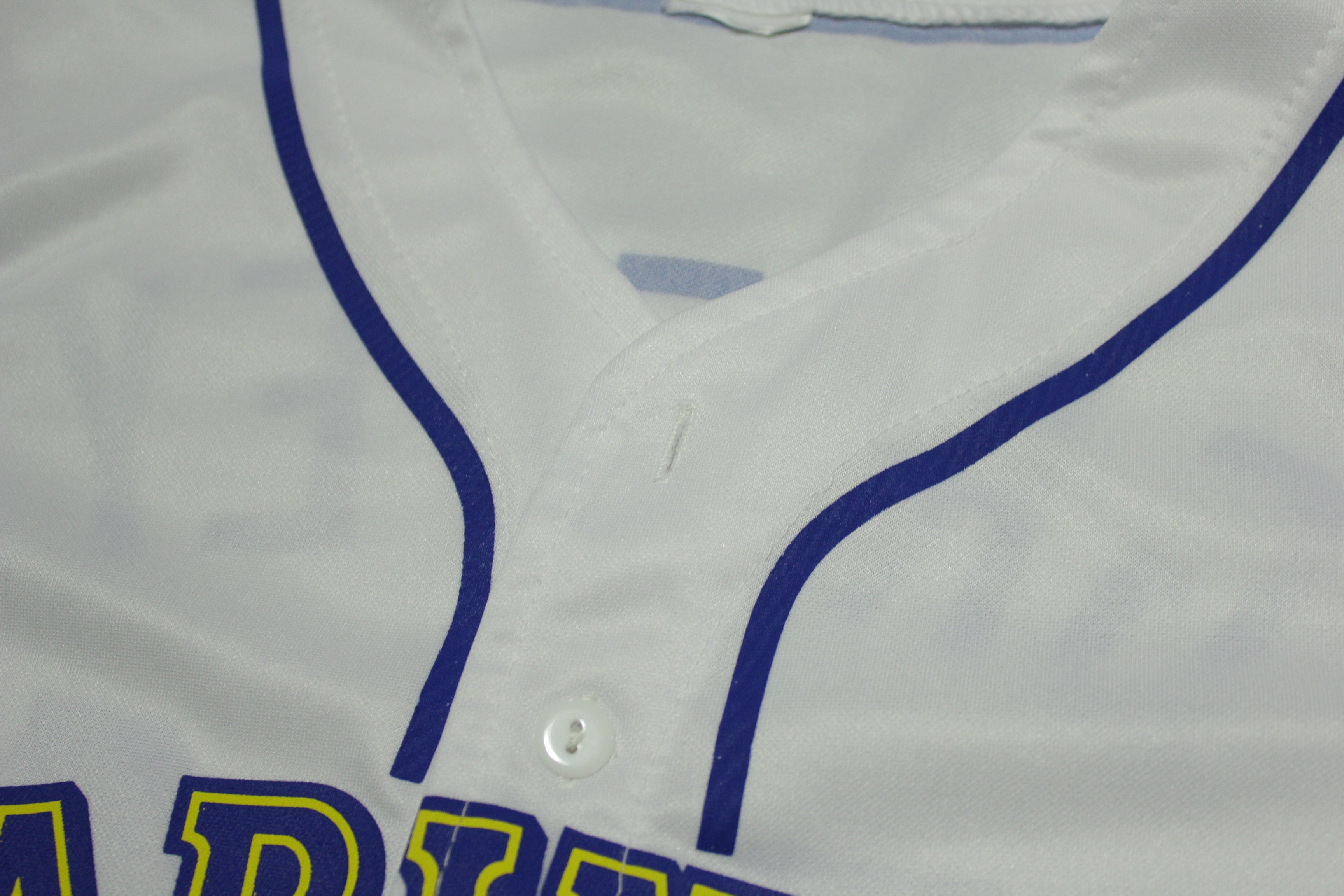 Ken Griffey Jr. 24 Vintage Seattle Mariners Button Up White Baseball Jersey