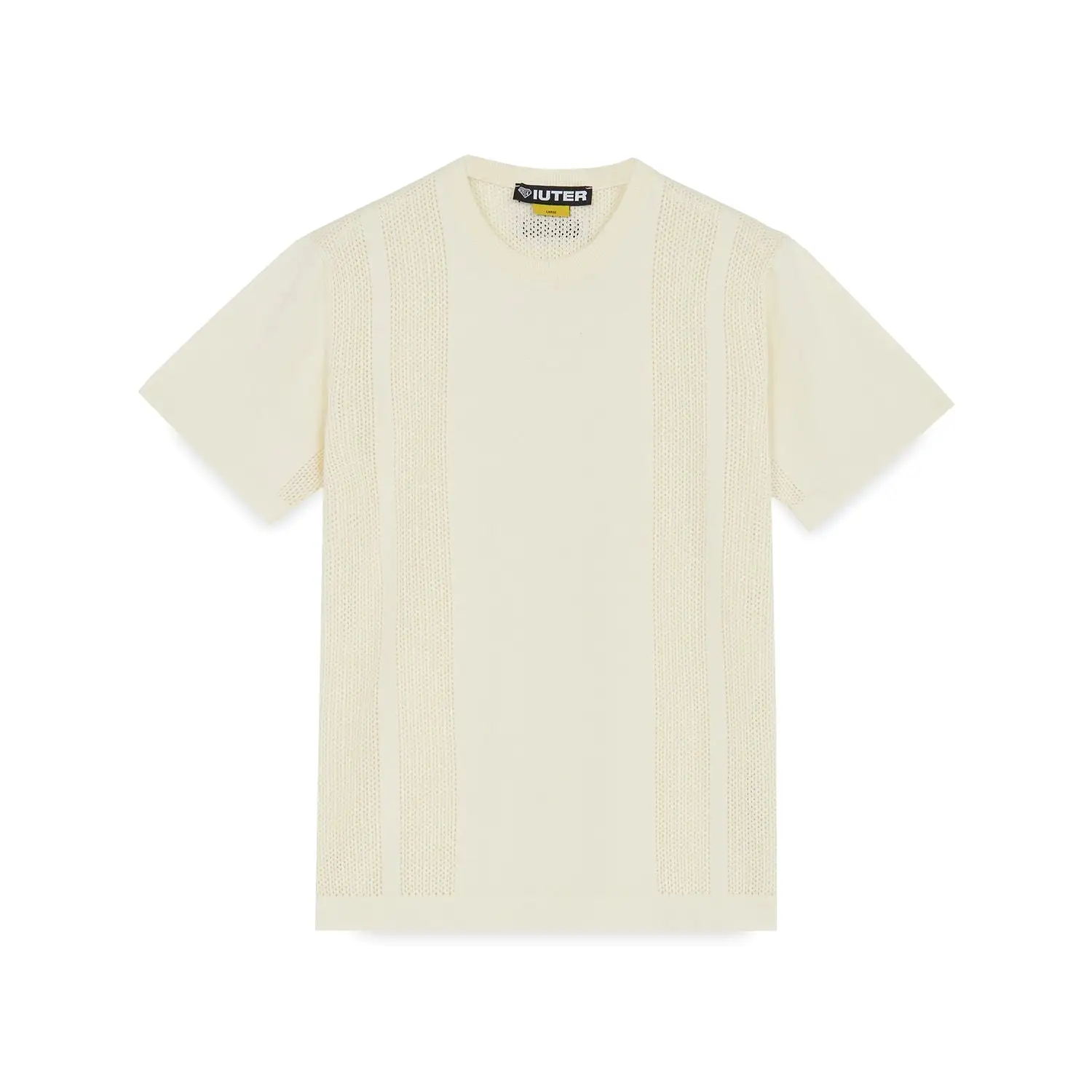 KNIT TEE BEIGE