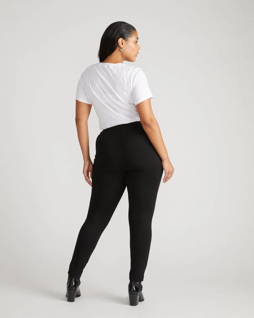 Mara Ponte Leggings - Black