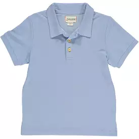 Me & Henry - Blue Pique Polo