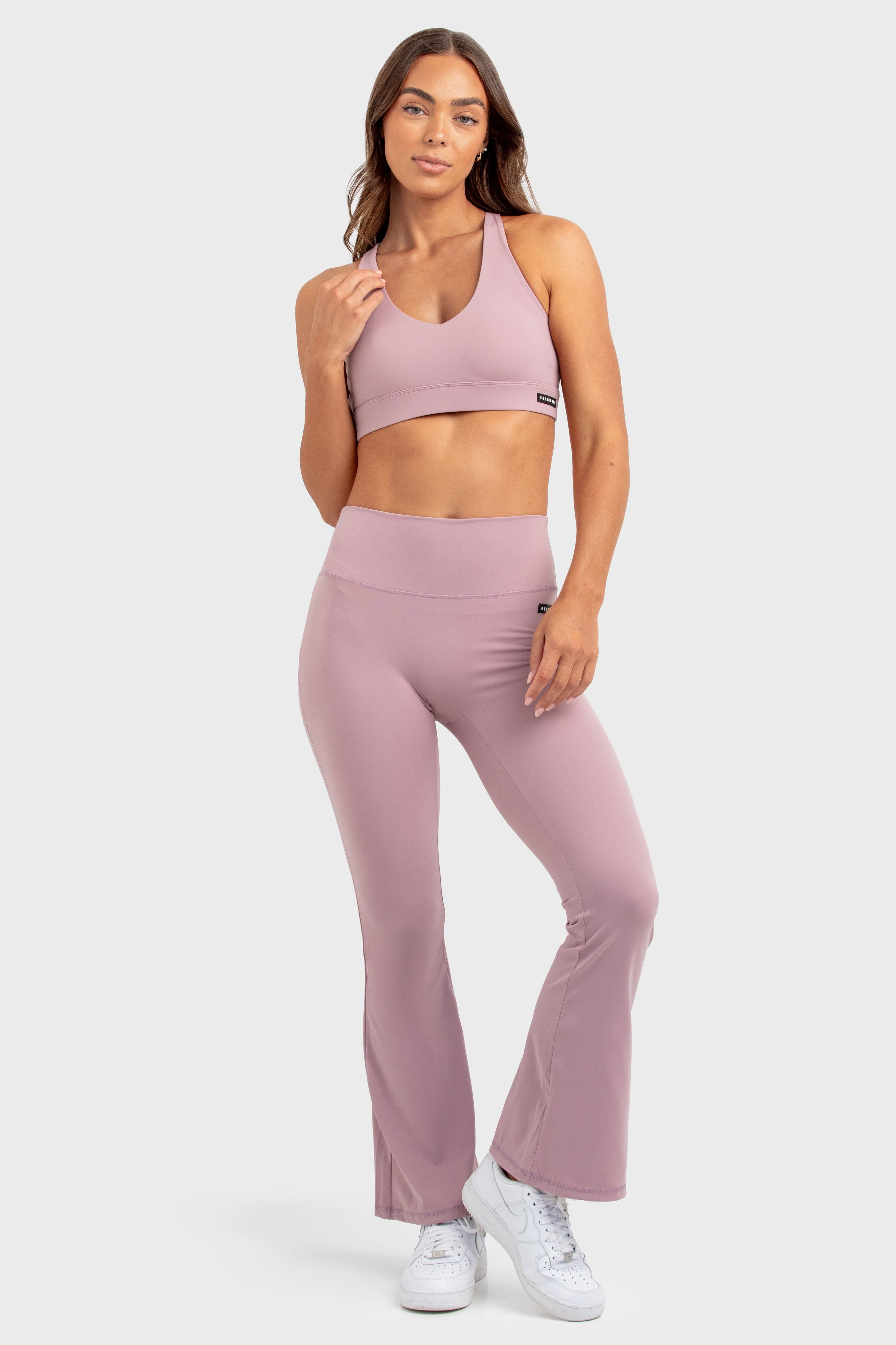 MotionSoft Flared Leggings - Soft Mauve