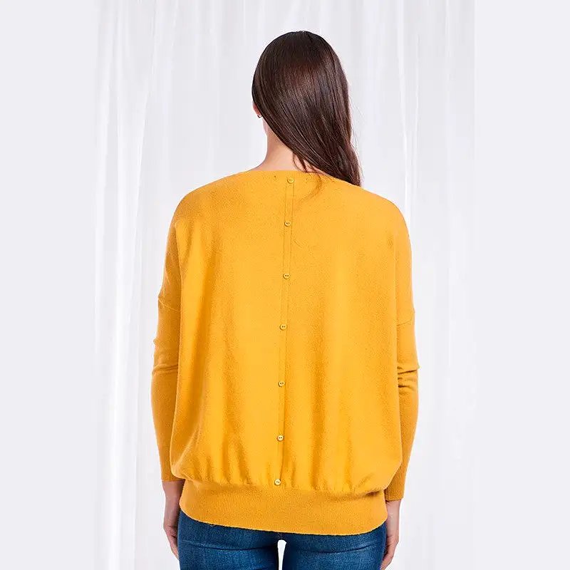 Mustard Long Sleeve Knit Top