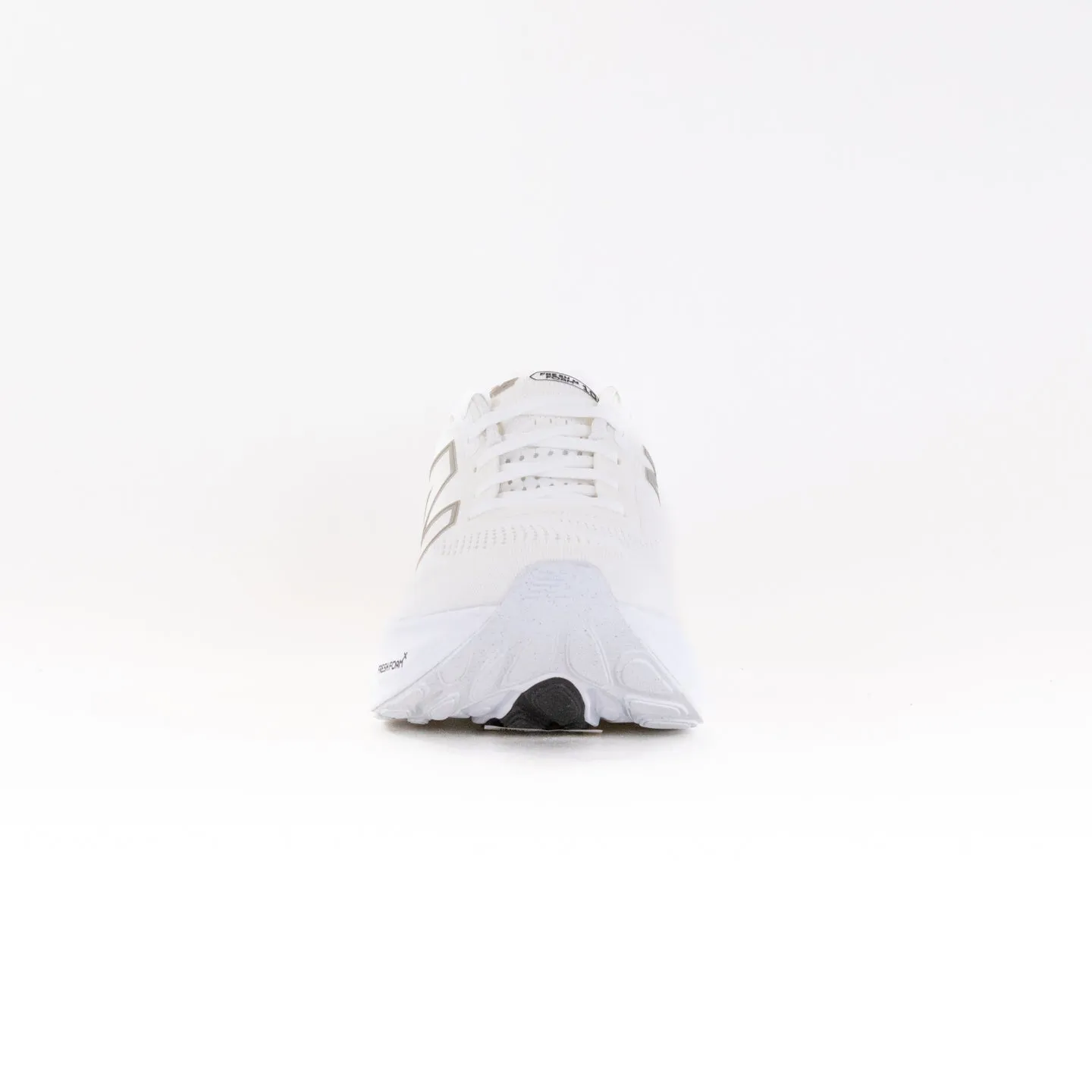 New Balance 1080V14 (Women's) - White with Light Gold Metallic and Sea Salt