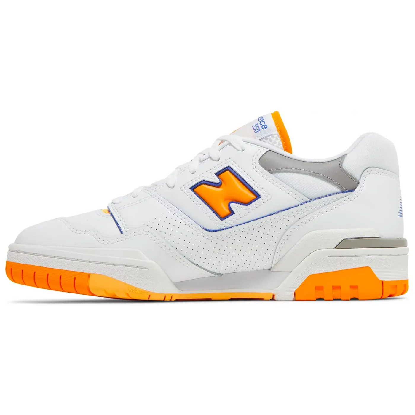 New Balance 550 White Vibrant Orange