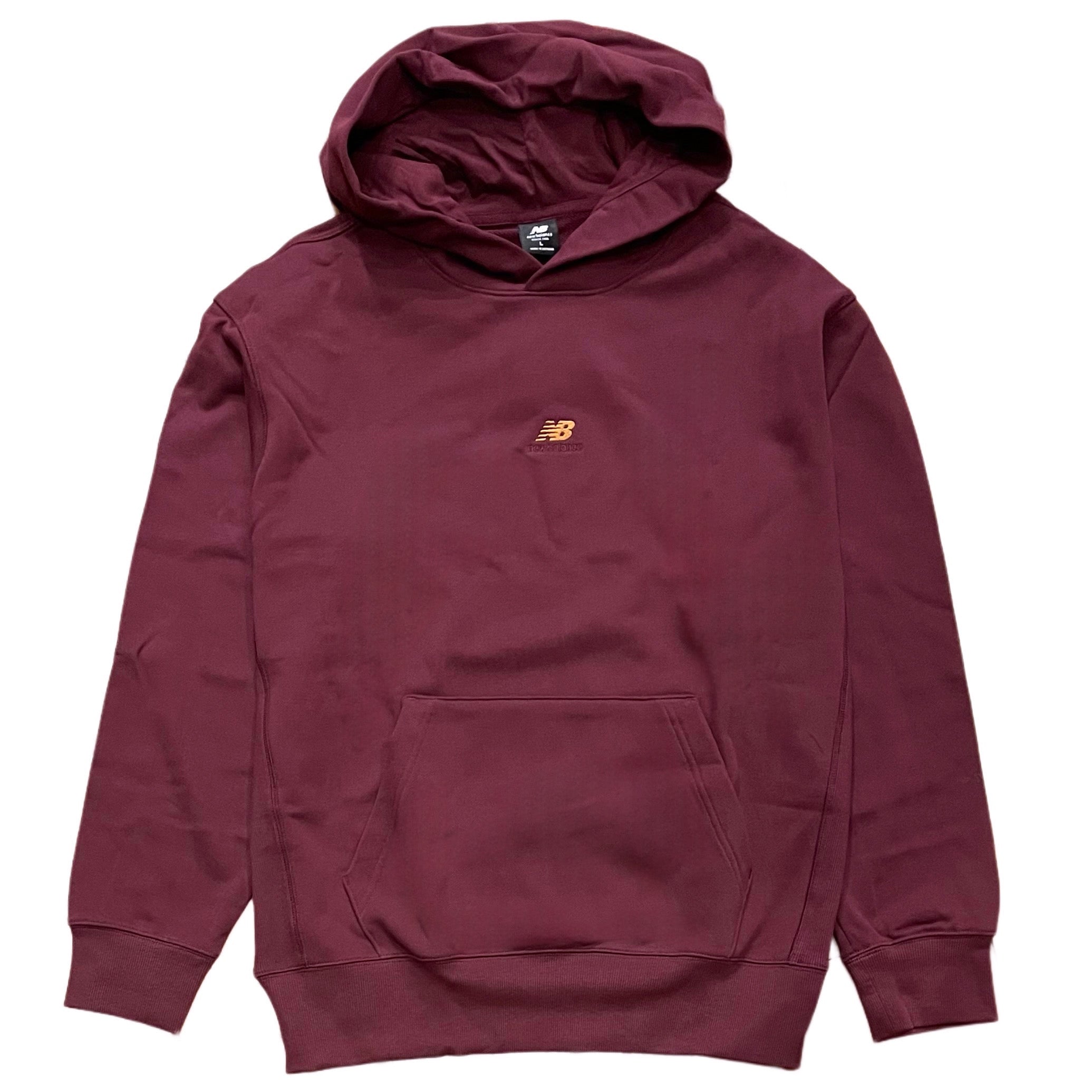 NEW BALANCE Athletics Remastered Graphic French Terry Hoodie Deep Nb Burgundy