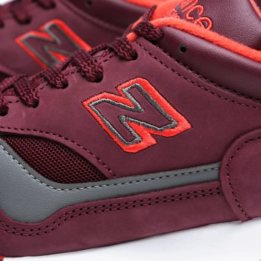 New Balance M1500BRG - Made in EnglandMaroon & Neon Red