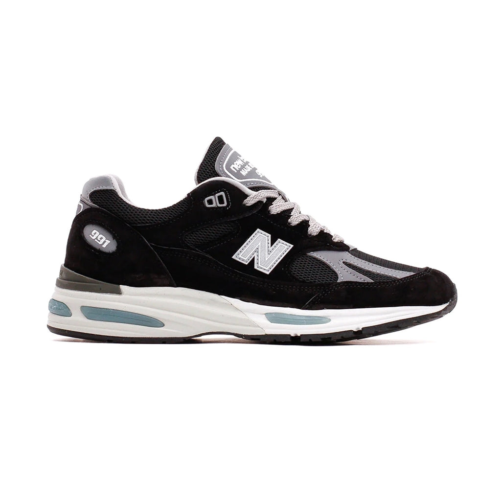 NEW BALANCE U991BK2 BLACK MADE IN UK ENGLAND 991V2