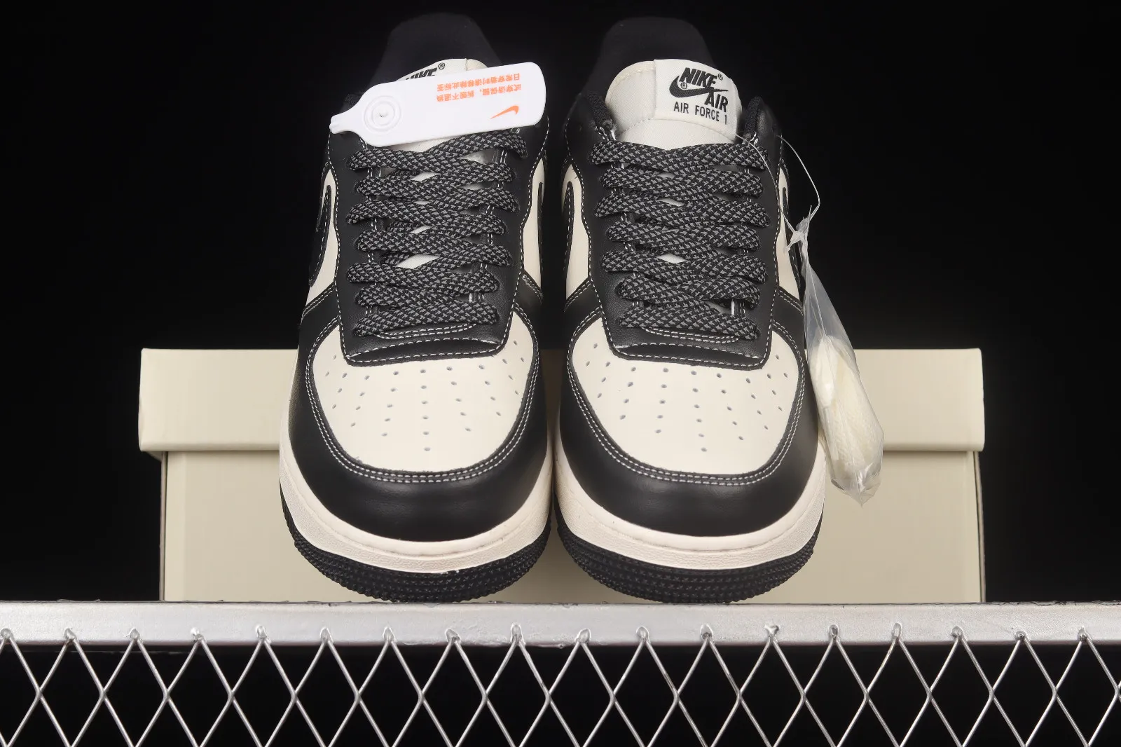 Nike Air Force 1 07 Low Rice White Black Shoes MN5696-896