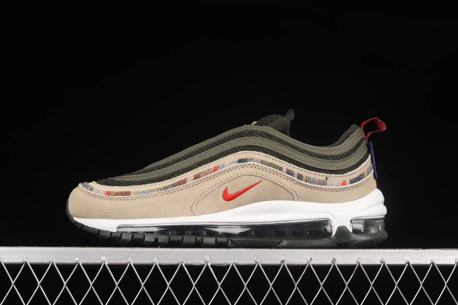 Nike Air Max 97 Pendleton Black Olive University Red DC3494-992