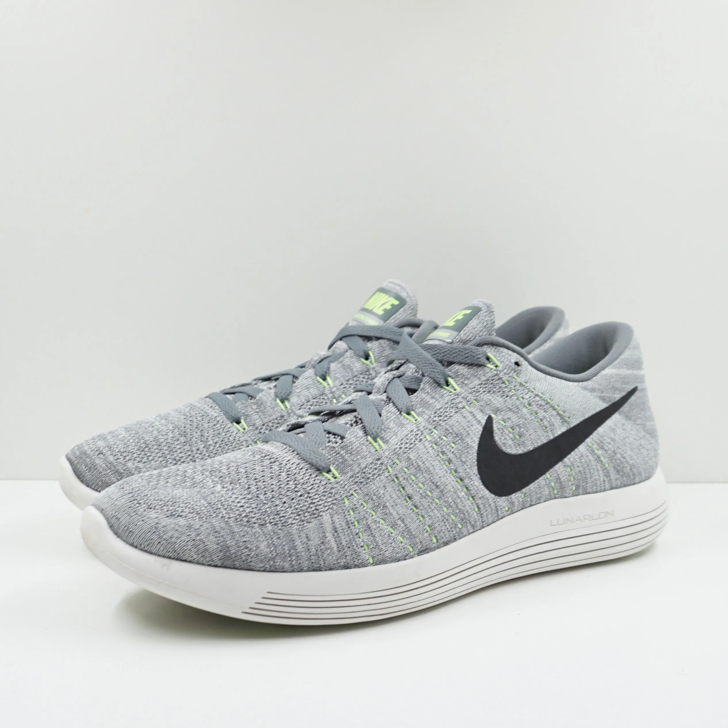 Nike LunarEpic Flyknit Low Hyper Grey Volt Green