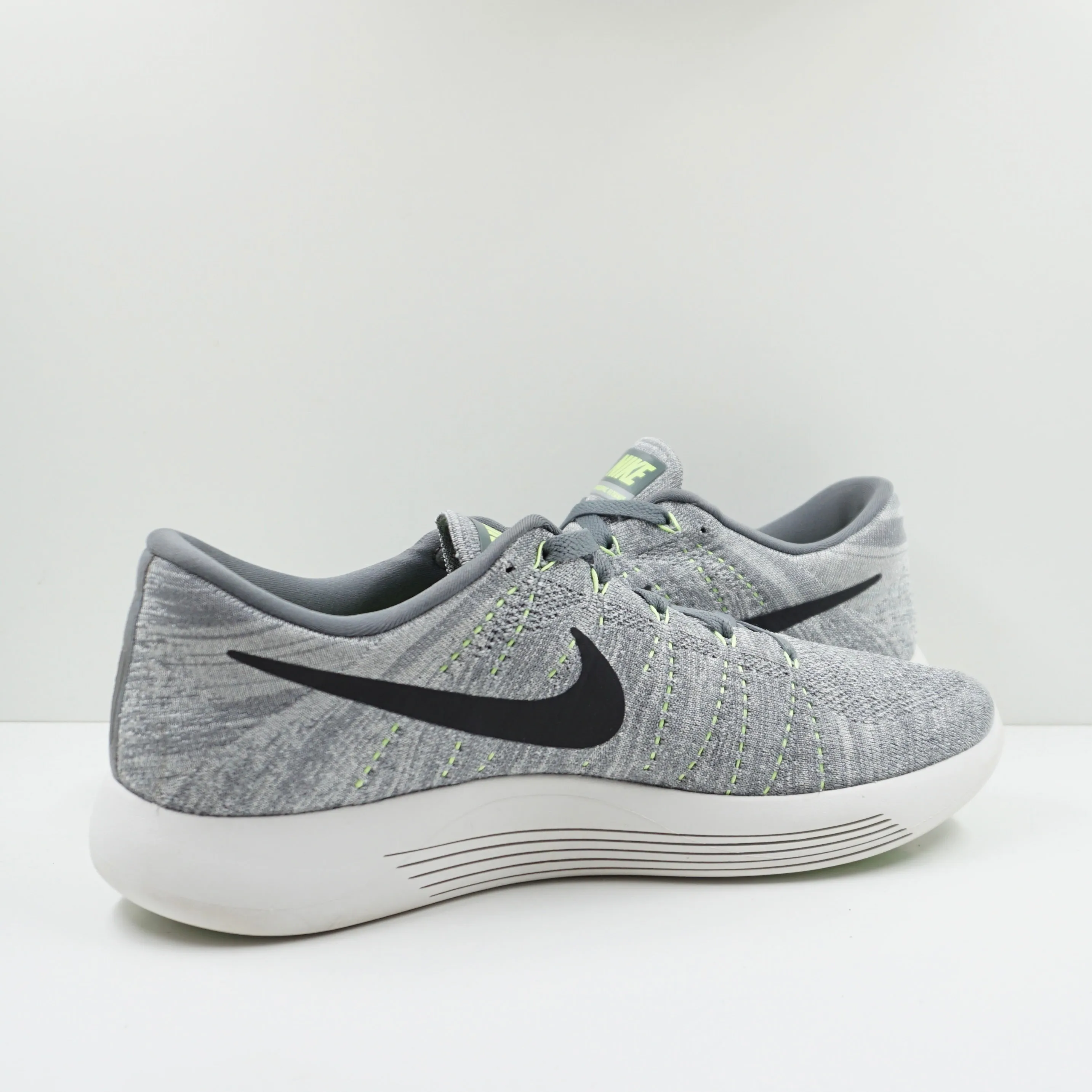 Nike LunarEpic Flyknit Low Hyper Grey Volt Green