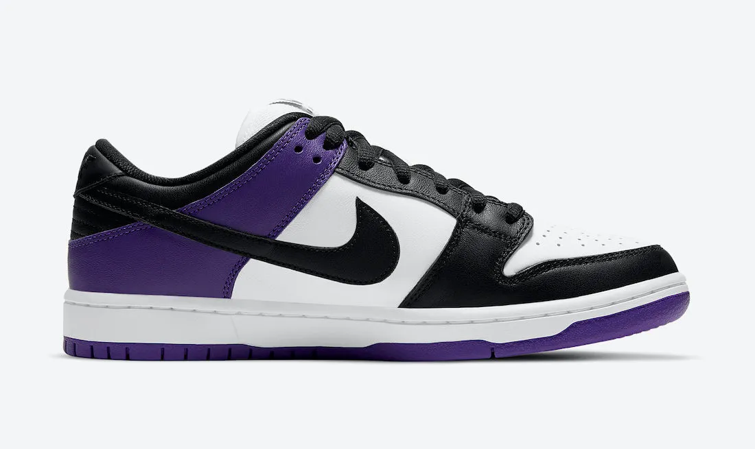 Nike SB Dunk Low Court Purple White Black BQ6817-500