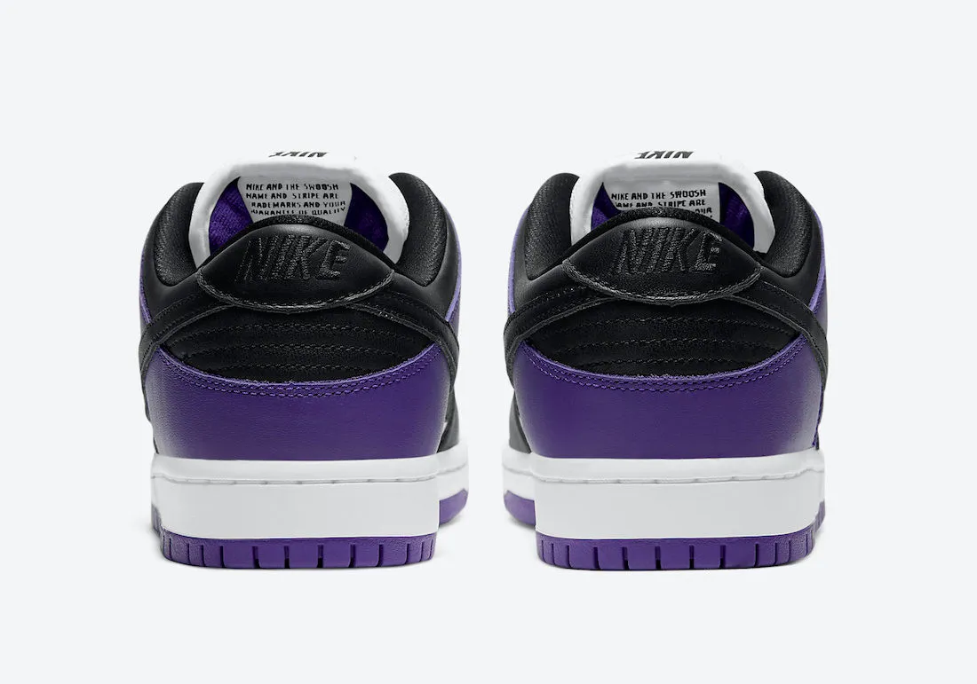 Nike SB Dunk Low Court Purple White Black BQ6817-500