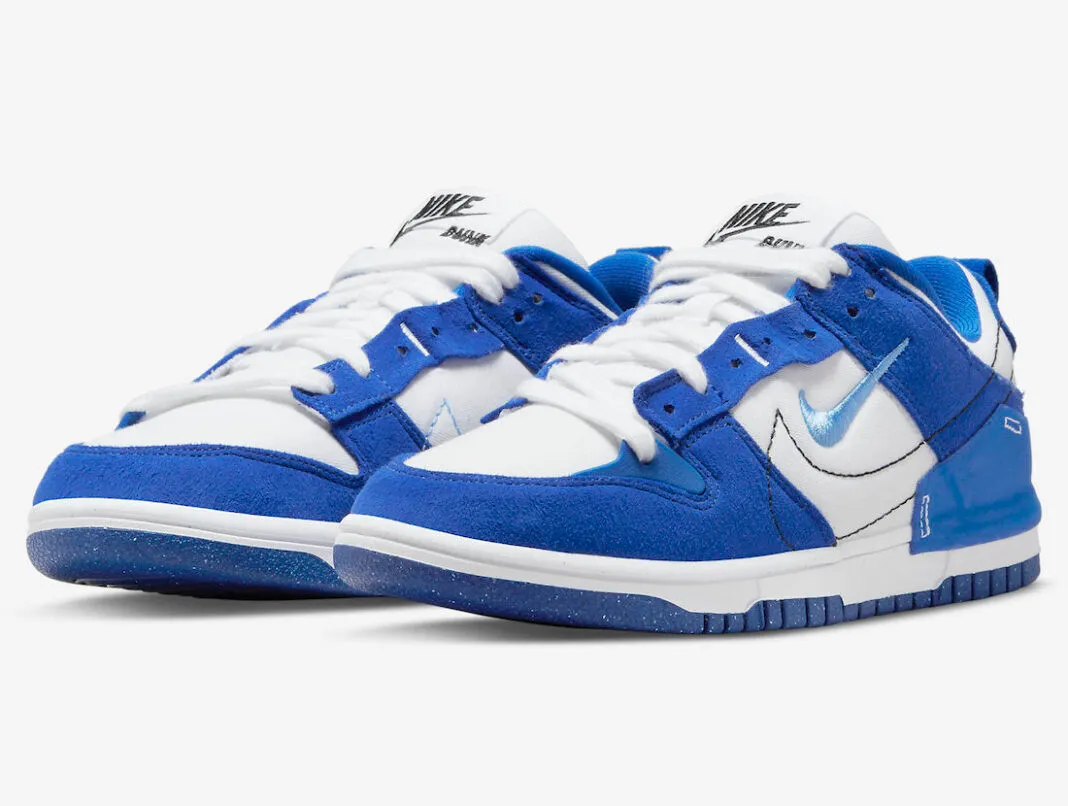 Nike SB Dunk Low Disrupt 2 White University Blue Hyper Royal DH4402-102