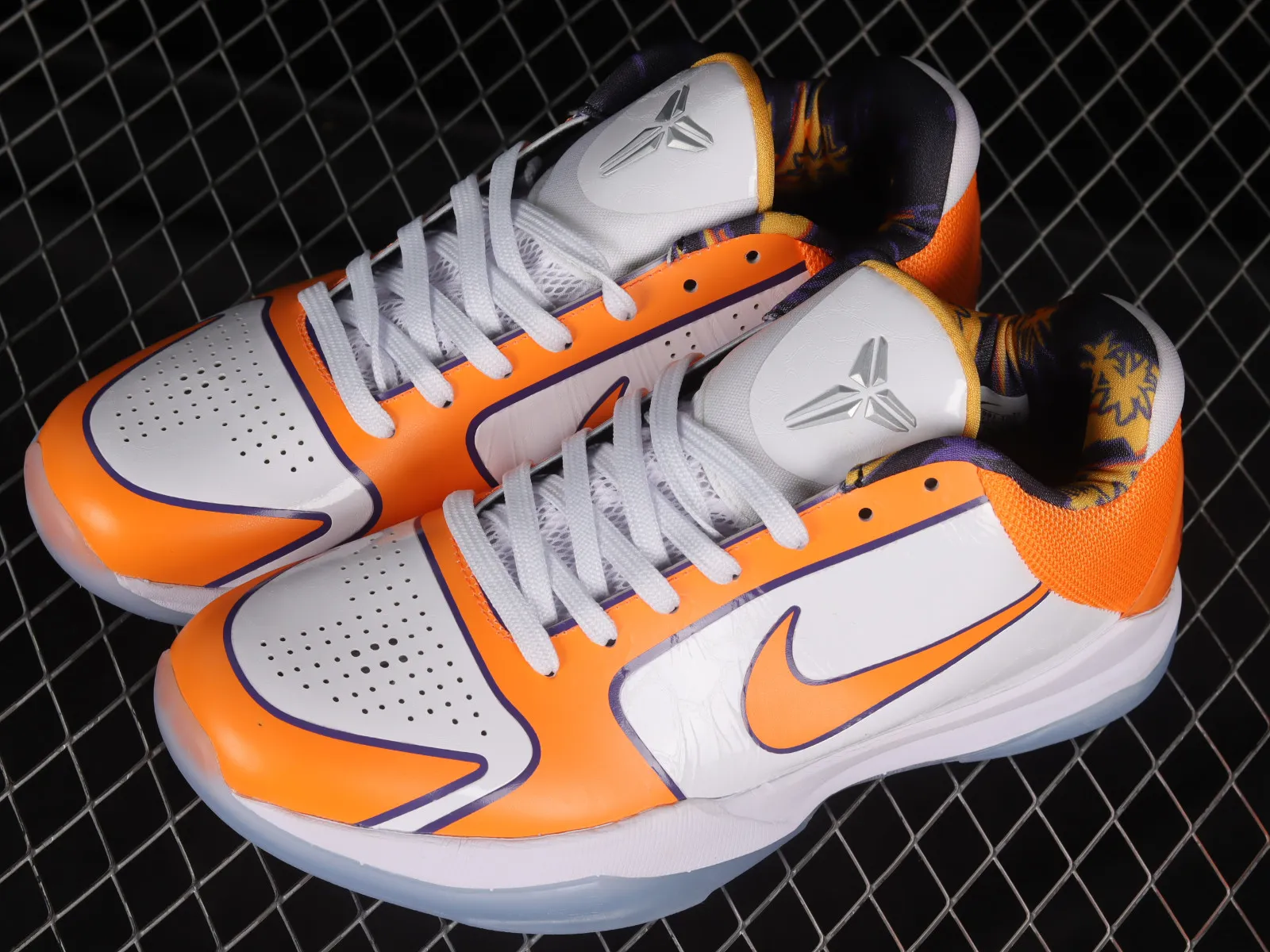 Nike Zoom Kobe 5 Orange White Purple CD4991-106