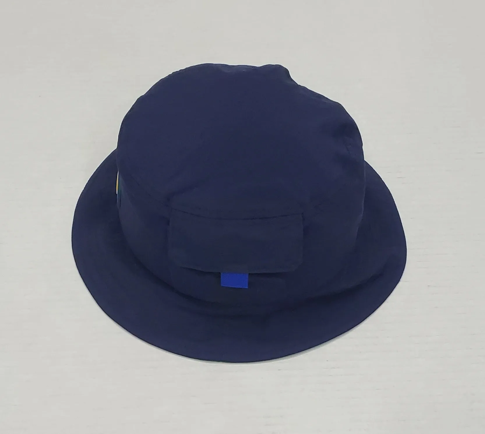 Nwt Polo Ralph Lauren Navy Polo Beach Nylon Bucket Hat