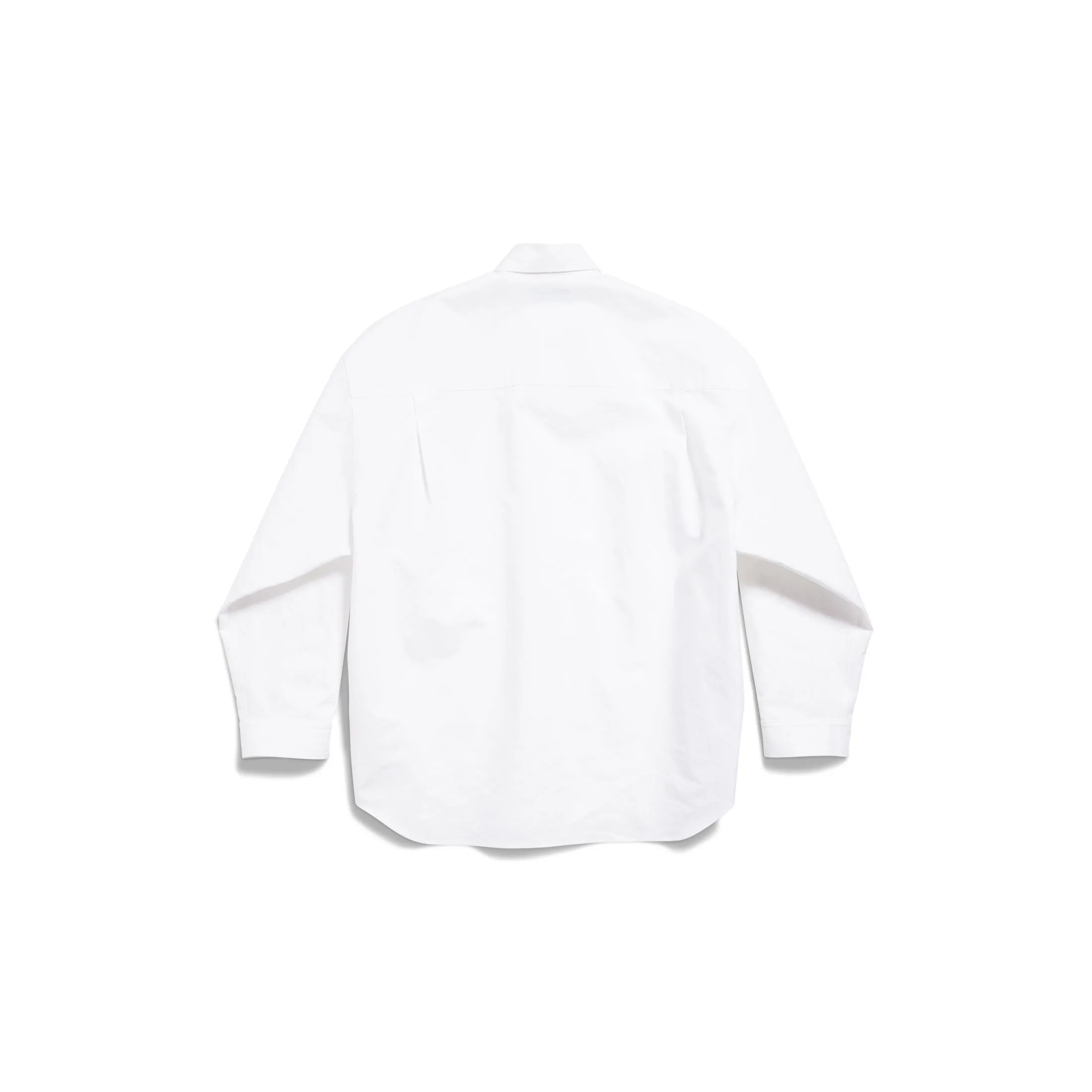 OUTERWEAR SHIRT LARGE FIT IN WHITE