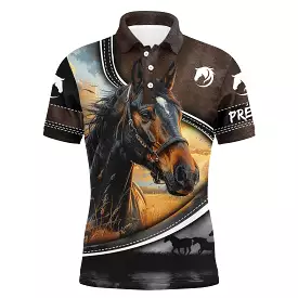 Polo questre Imprimé - Cheval - Passion quitation - CT22022447