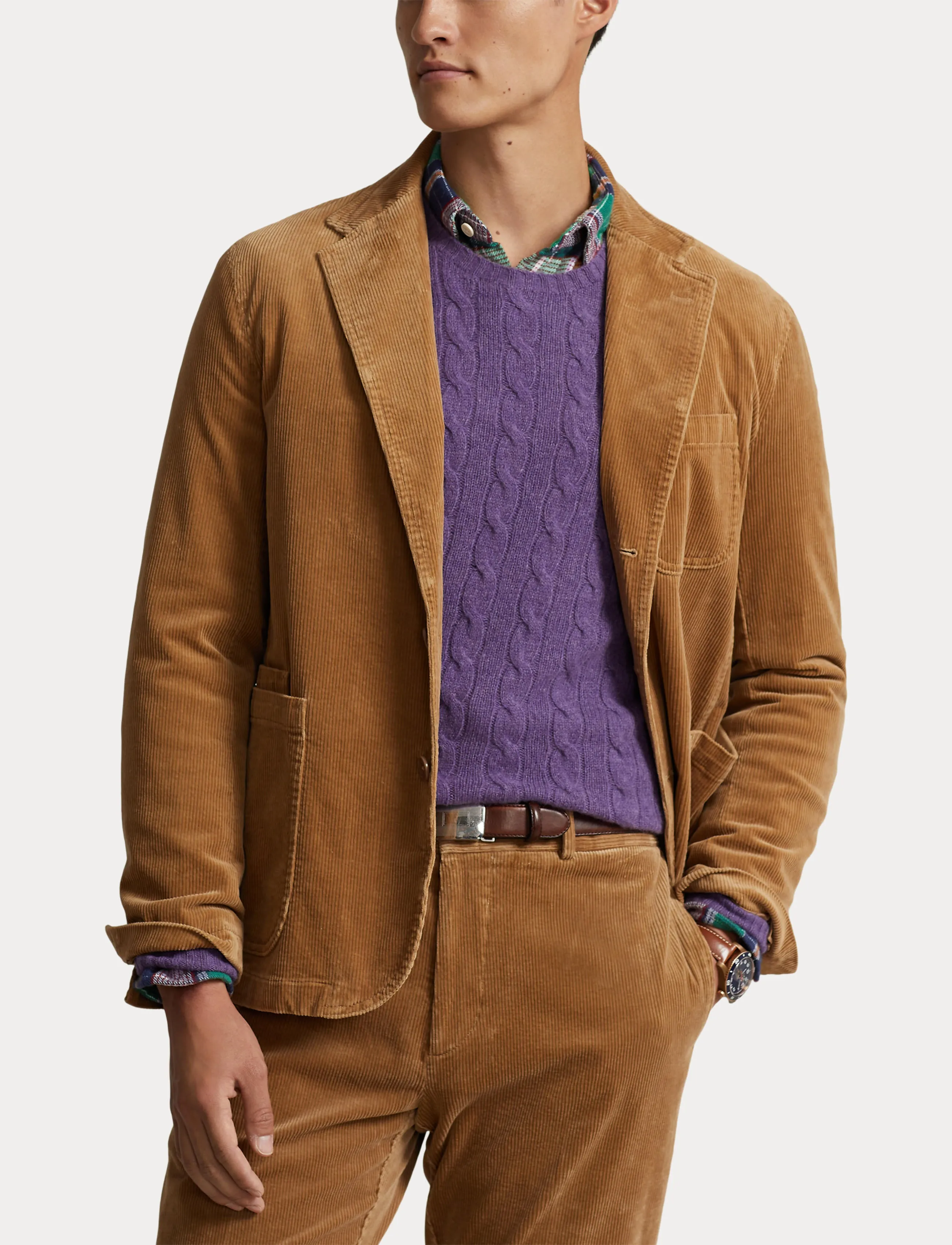 Polo Ralph Lauren Washed Stretch Cord Jkt Rustic Tan