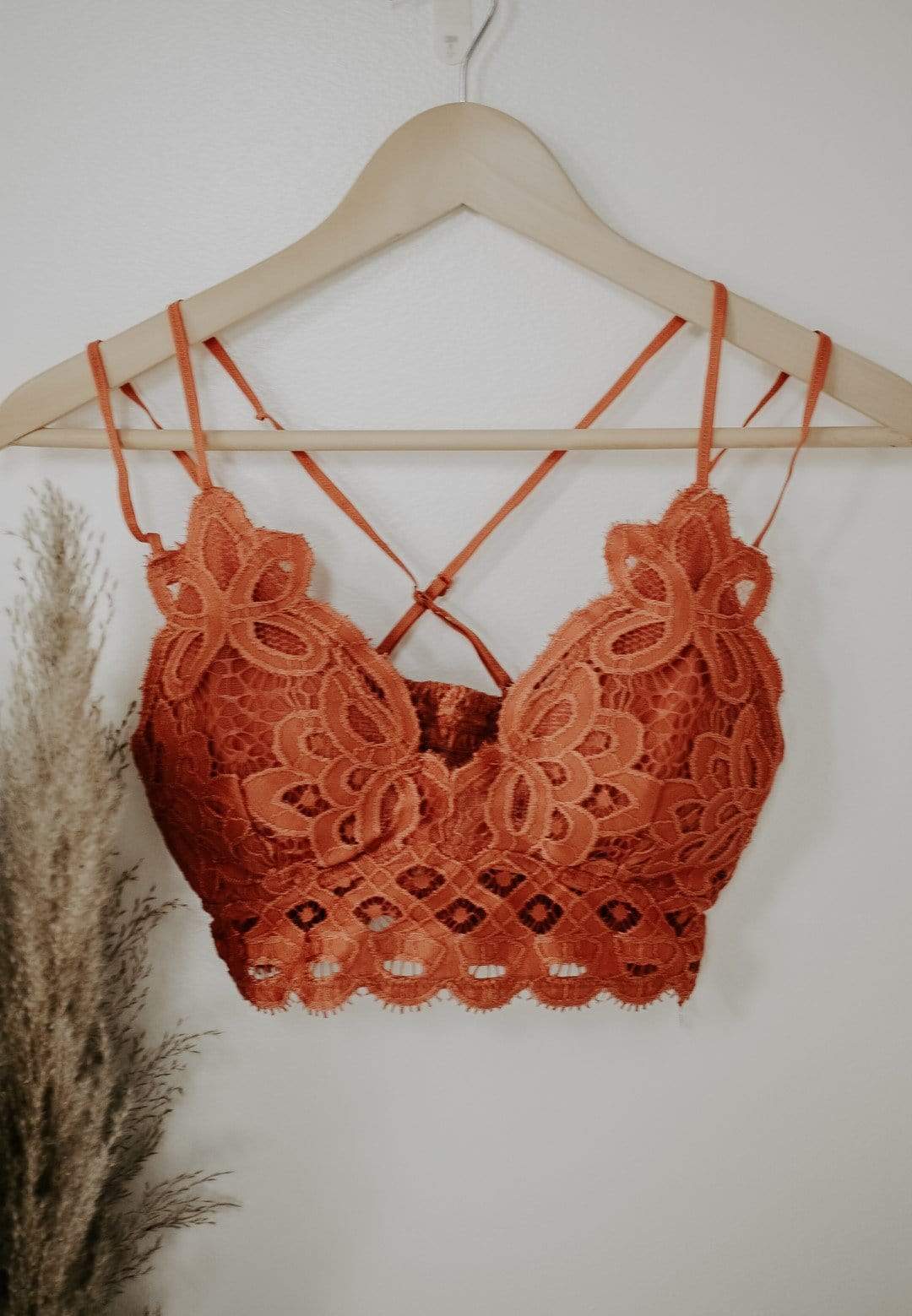 Pumpkin Lace Me Up Bralette