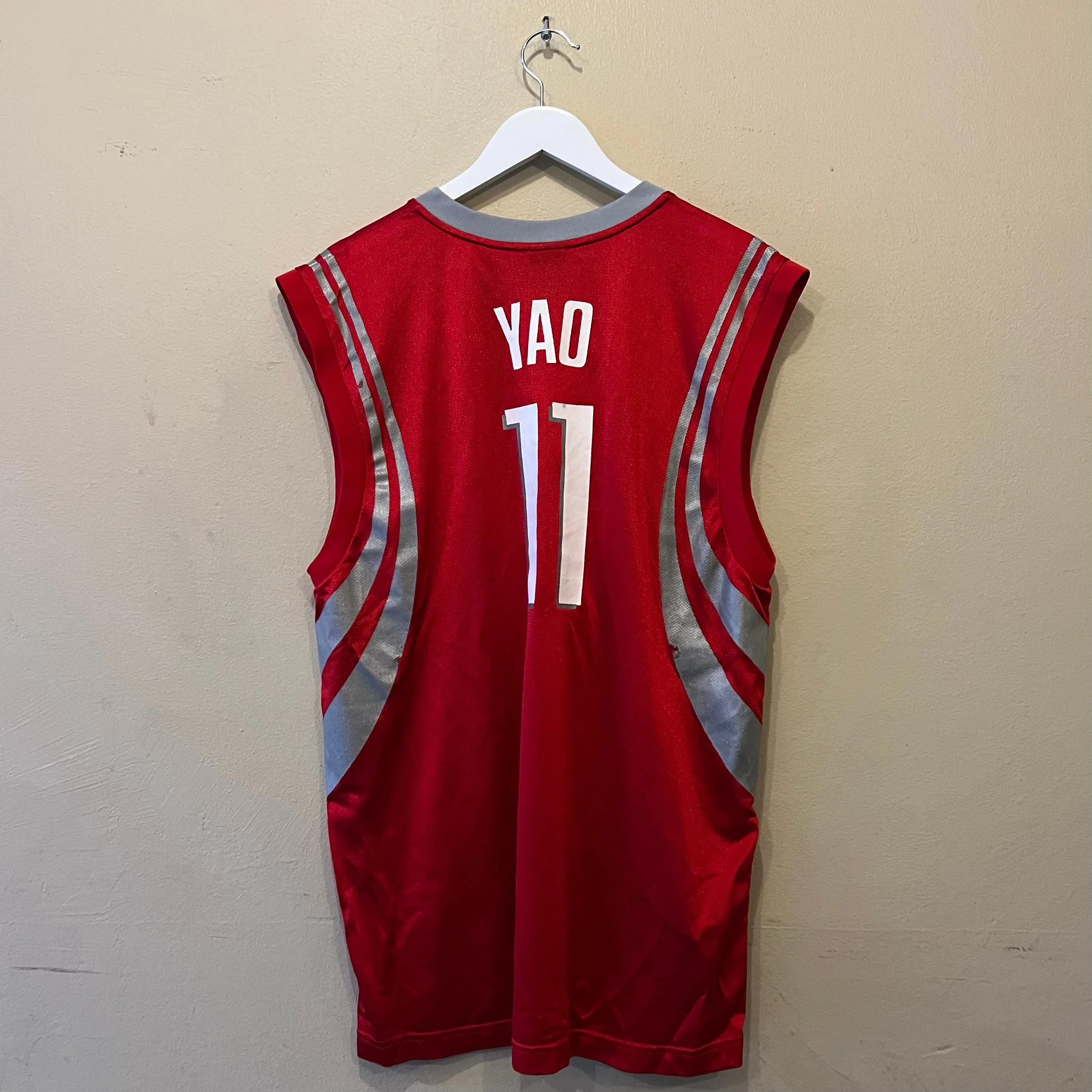 Reebok Huston Rockets Yao #11 Basketball Jersey