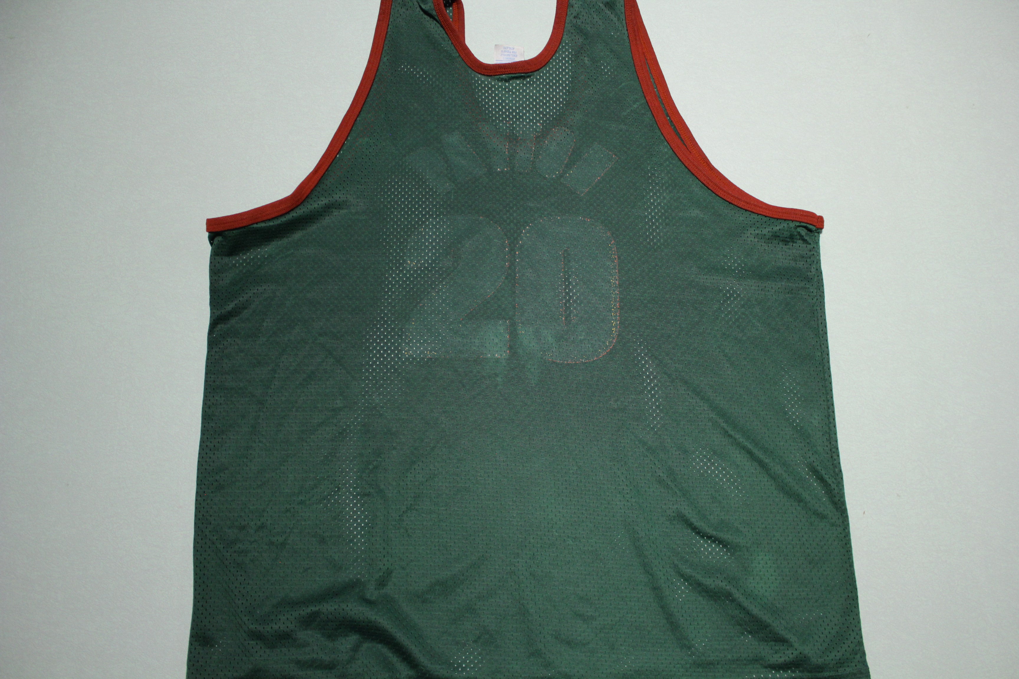 Seattle Sonics Gary Payton Vintage Hanes #20 90's Faded Basketball Jersey